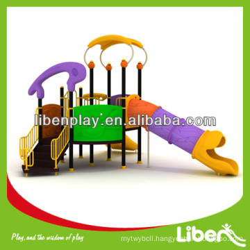 Kids Outdoor Play Structure Equipment with tube slide, Our Own R&D Team design avalable LE.YY.006